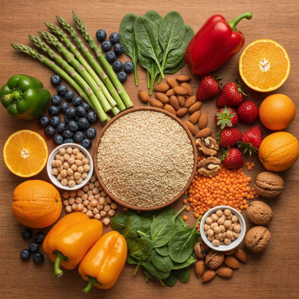 Makanan bergizi seimbang